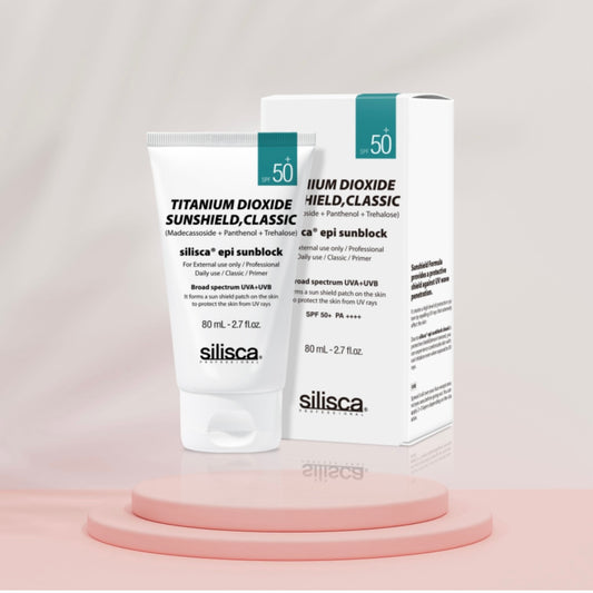 Silisca TITANIUM DIOXIDE SUNSHIELD CLASSIC 80ml SPF50+ PA++++ Sun Cream