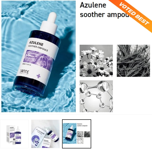 SANTE AZULENE Soother Ampoule 100 mL