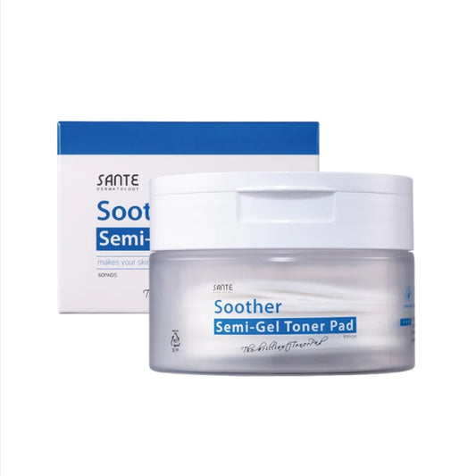 SANTE AZULENE Soother Semi-Gel Toner Pad 80 pads